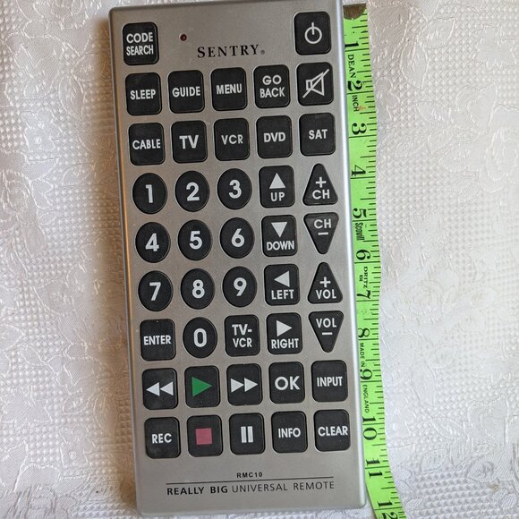 Sentry RMC10 Universal Jumbo Remote Control - Picture 2 of 11